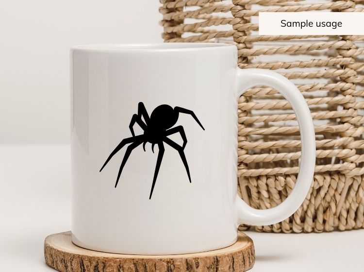 Spider SVG PNG DXF Bundle – Halloween Clipart & Insect Cut Files